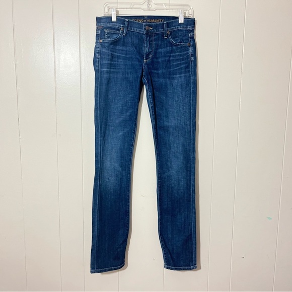 Citizens of Humanity AVA Jeans Low Rise Straight Leg Size 27 - Picture 1 of 12